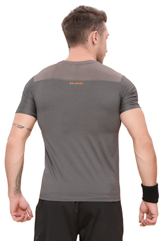 Men's Round Neck Printed T-shirt