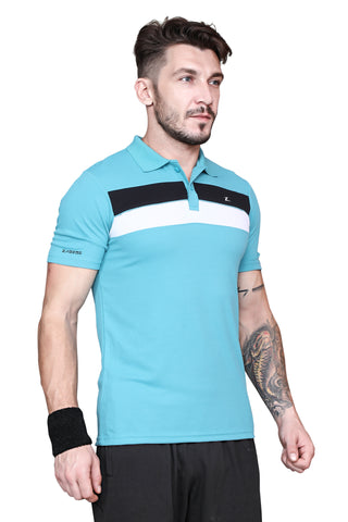 Men's Striped Polo T-Shirt