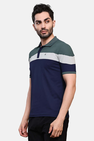 Mens Activewear Collared T shirt