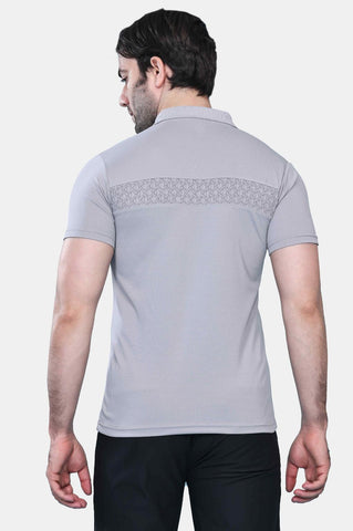 Mens Activewear Collared T shirt