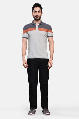 Mens Activewear Collared T shirt