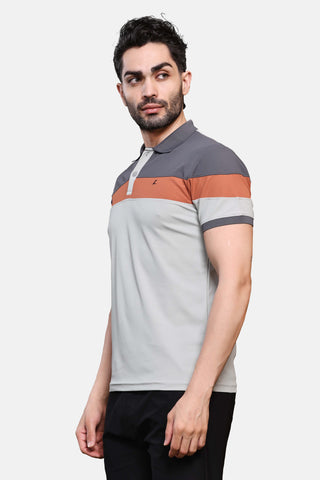 Mens Activewear Collared T shirt