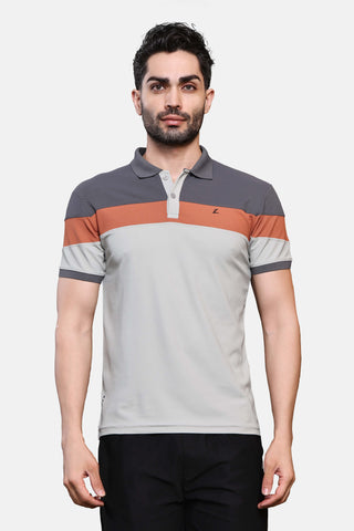 Mens Activewear Collared T shirt