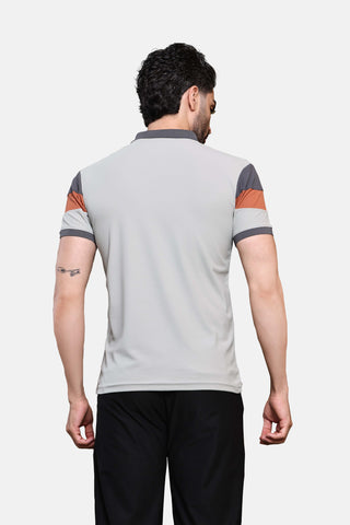 Mens Activewear Collared T shirt
