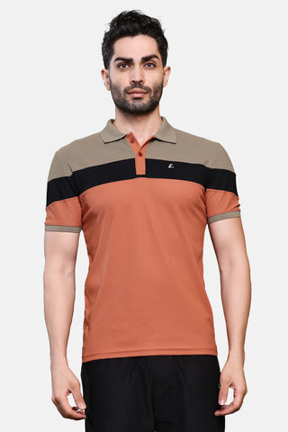 Mens Activewear Collared T shirt