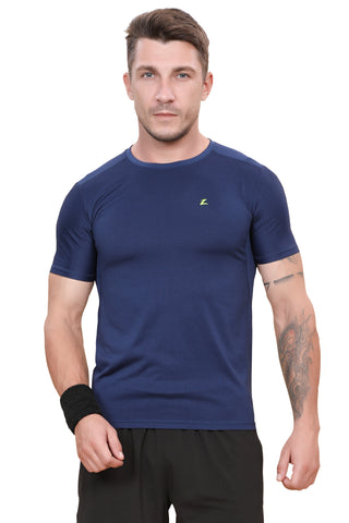 Men's Round Neck Printed T-shirt