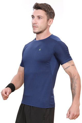 Men's Round Neck Printed T-shirt