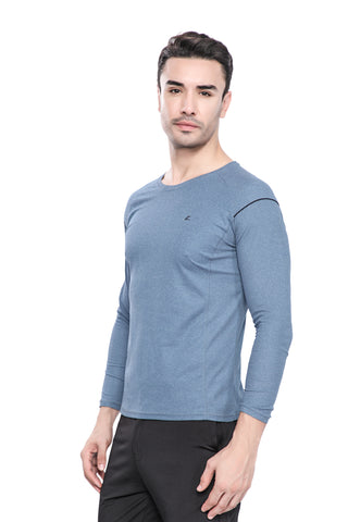 Mens Full Sleeve Crew Neck Smart Fit T-Shirt