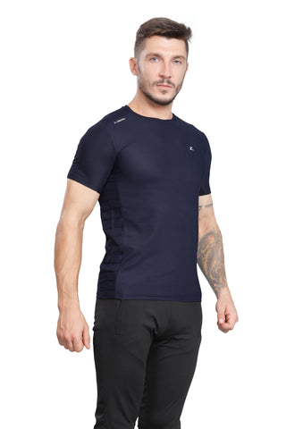 Men's Slim Fit Round Neck T-Shirt