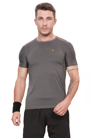 Men's Round Neck Printed T-shirt