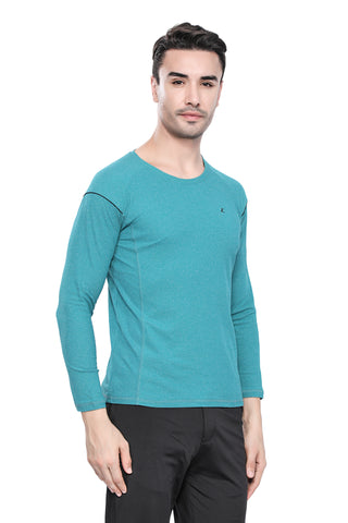 Mens Full Sleeve Crew Neck Smart Fit T-Shirt