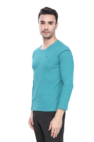 Mens Full Sleeve Crew Neck Smart Fit T-Shirt