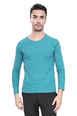 Mens Full Sleeve Crew Neck Smart Fit T-Shirt