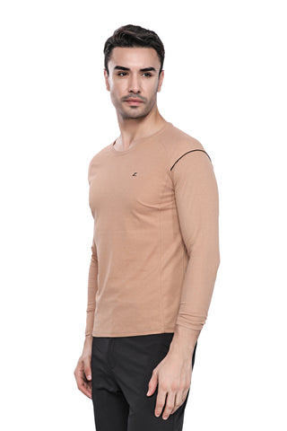 Mens Full Sleeve Crew Neck Smart Fit T-Shirt