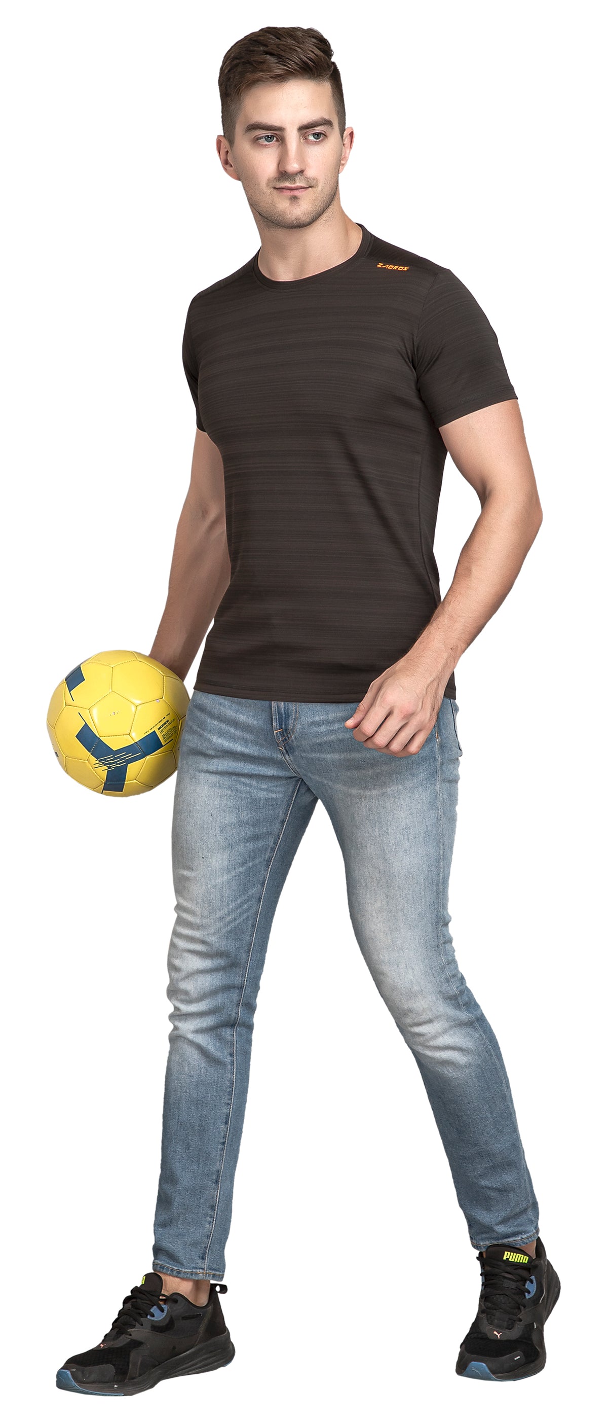 Men's Round Neck Printed T-Shirt