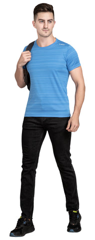 Men's Round Neck Printed T-Shirt